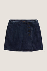Adrie Wash Denim Skirt