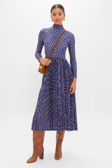 Autumn Fleur Navy Sabine Dress