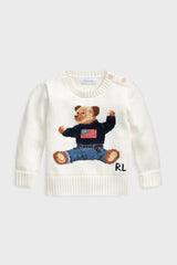 Baby Polo Bear Cotton Sweater