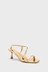 Amber Gold Prance Heels