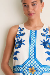 Amalfi Tile Portia Dress
