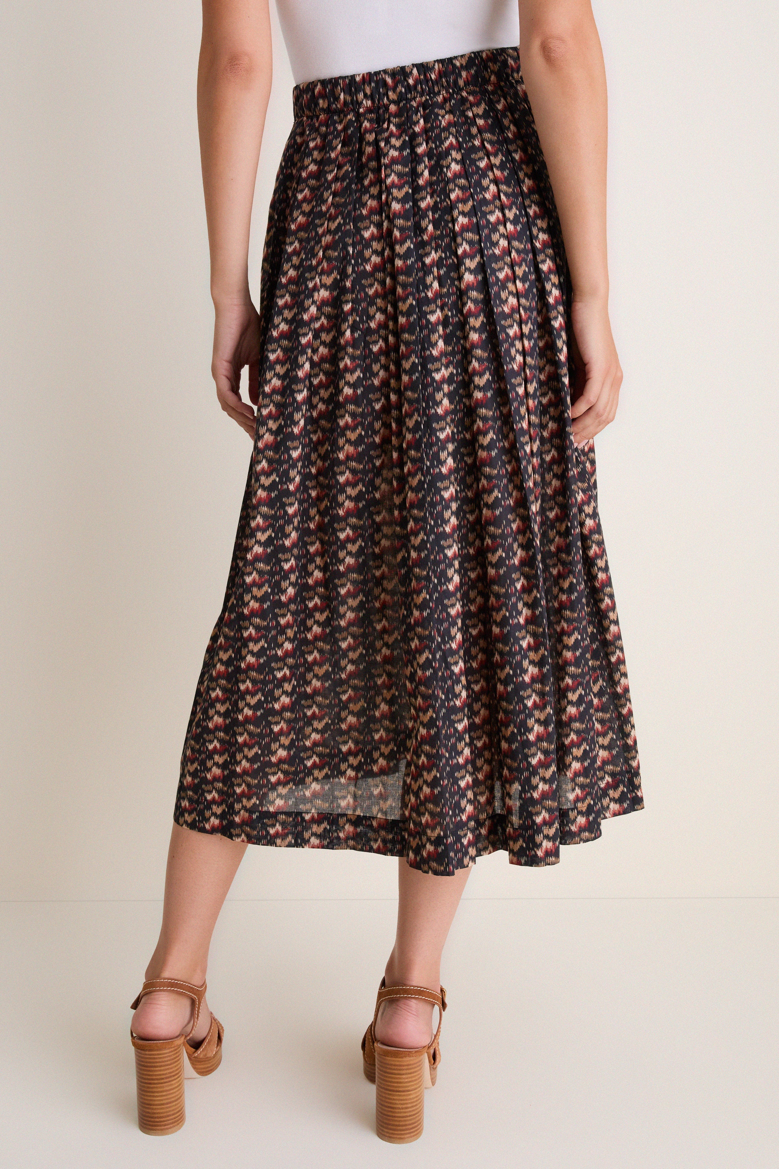 Abstract Alps Dixon Midi Skirt