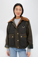 Archive Olive Reighton Wax Jacket