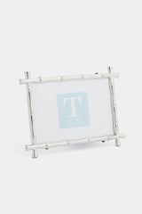 5x7 Bamboo Silver Frame