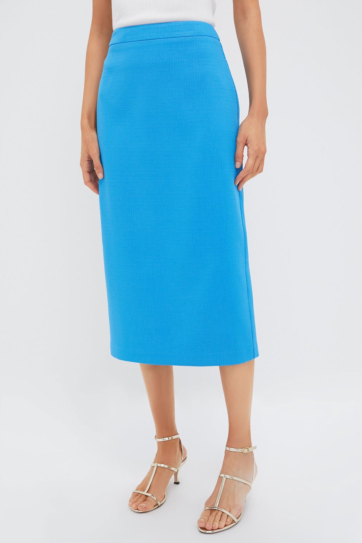 Azure Christopher Midi Skirt