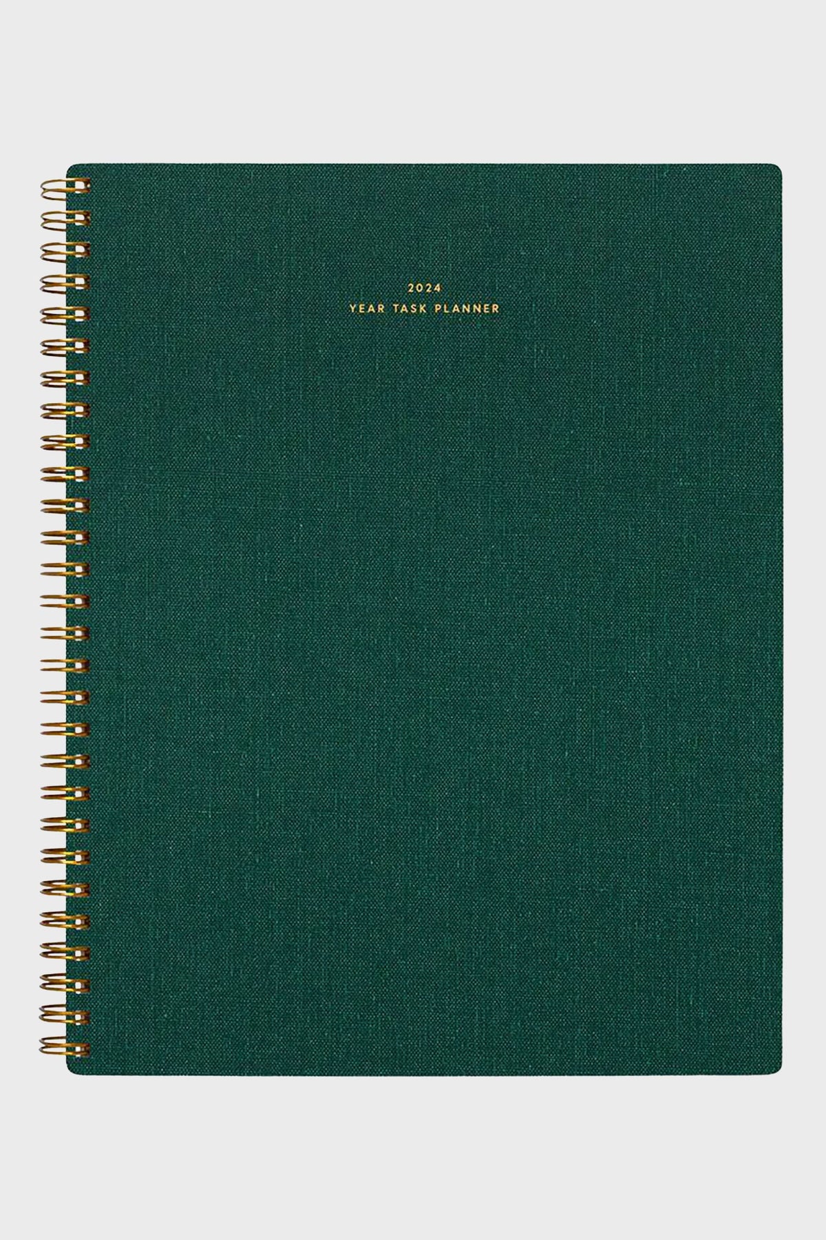 2024 Hunter Green Yearly Task Planner