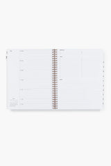 2024 Natural Linen Yearly Task Planner